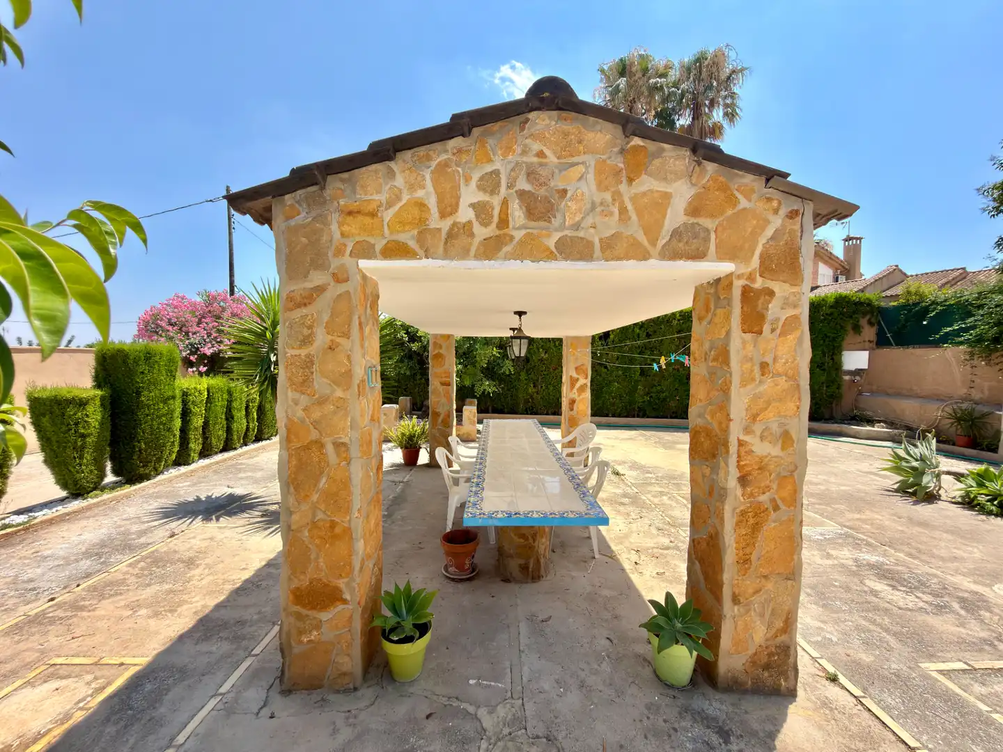 Terrassa de Casa o xalet en venda en Chiva amb Aire condicionat, Jardí privat i Terrassa