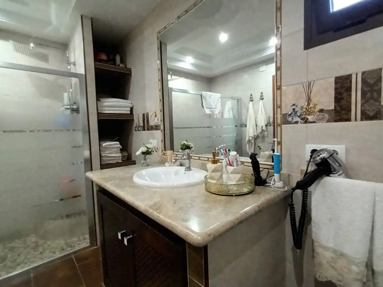 Baño de Casa o chalet en venta en Mérida con Aire acondicionado, Calefacción y Jardín privado
