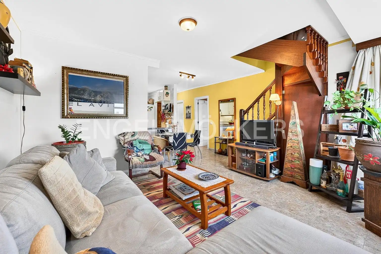 Living room of Flat for sale in Granadilla de Abona  with Furnished