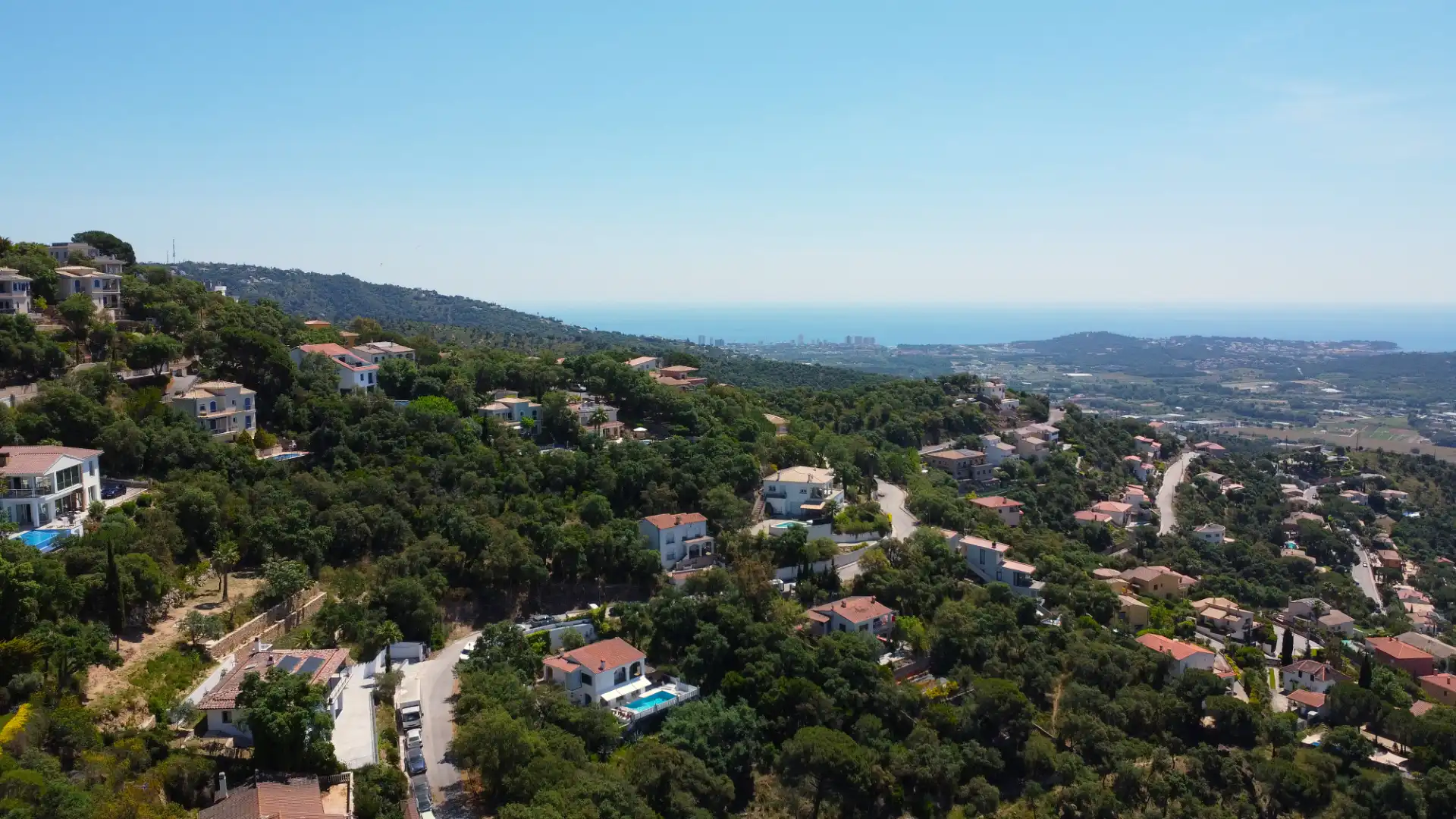 Vista exterior de Casa o xalet en venda en Santa Cristina d'Aro amb Aire condicionat, Jardí privat i Parquet