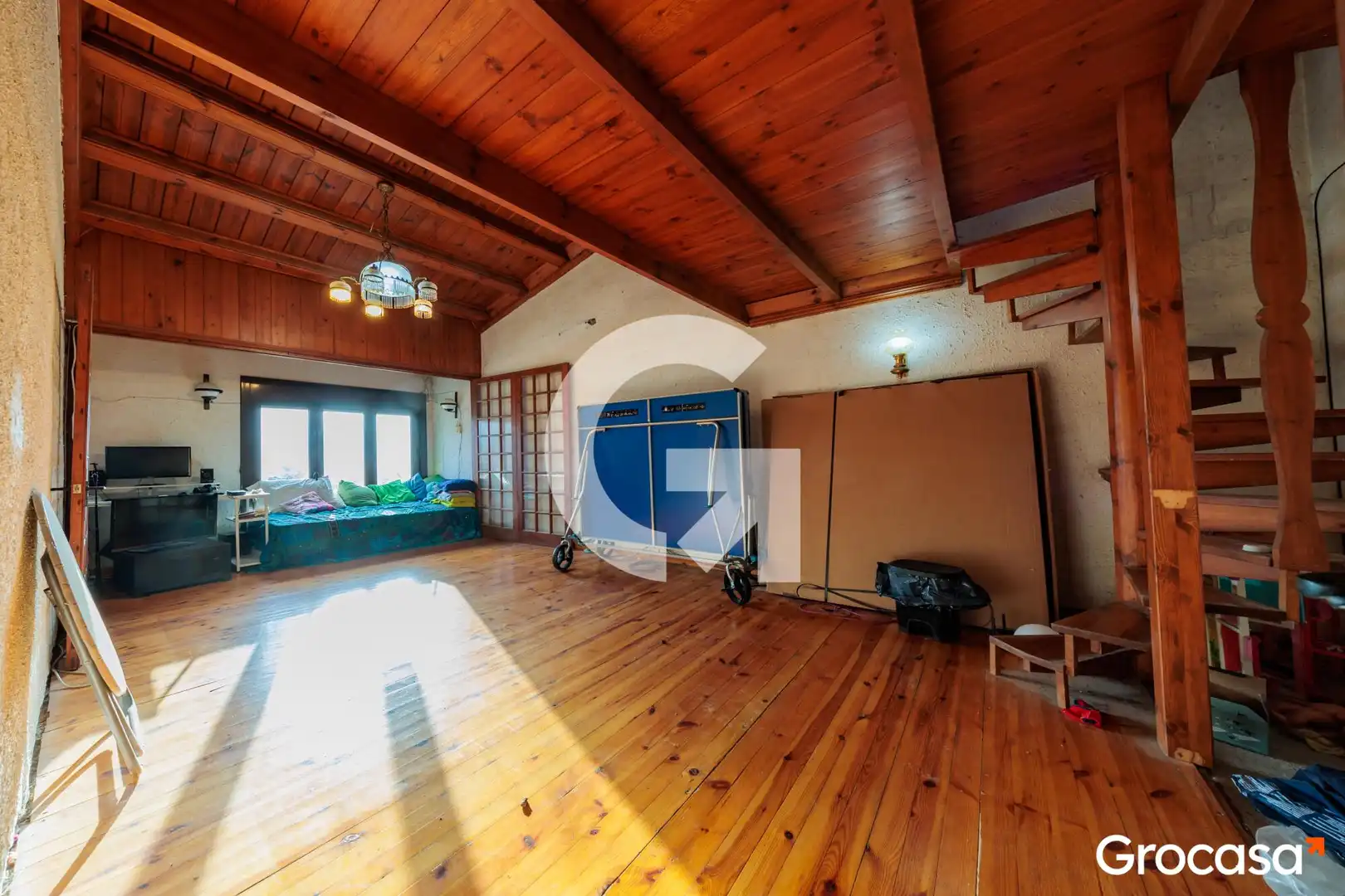 Sala d'estar de Casa o xalet en venda en Vimbodí i Poblet amb Aire condicionat, Calefacció i Jardí privat