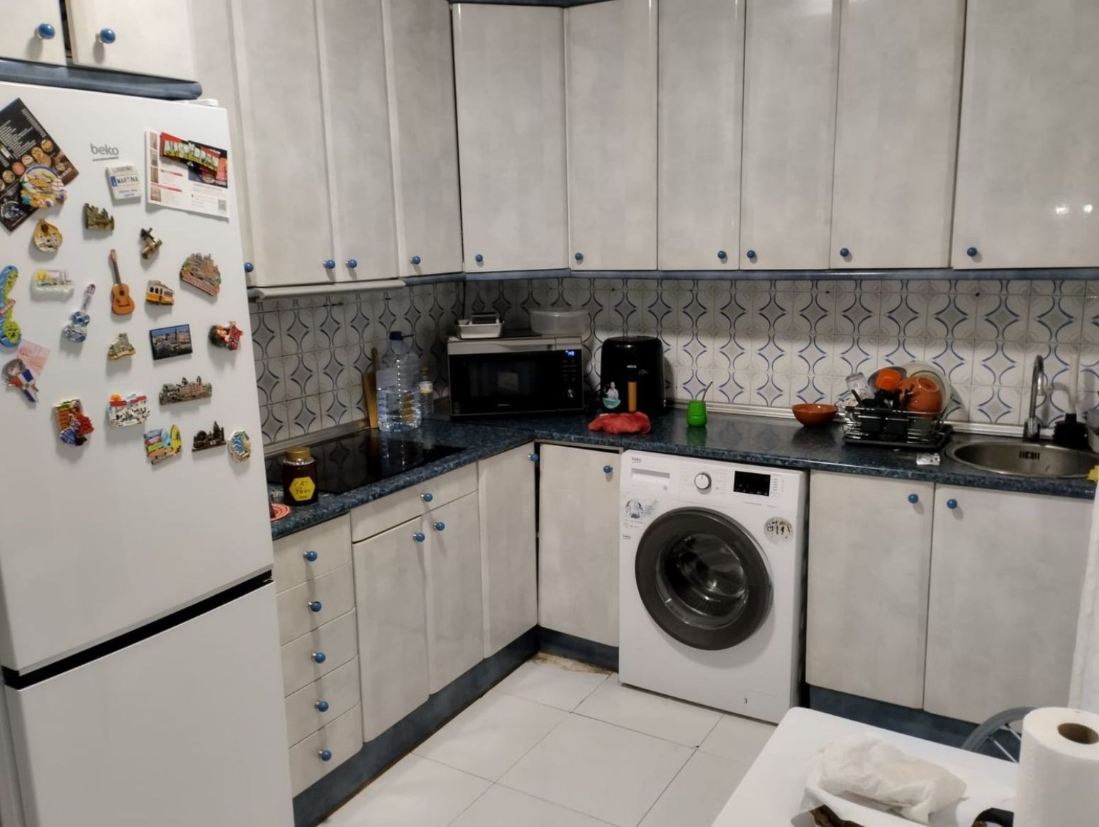 Kitchen of Flat for sale in  Logroño  with Terrace