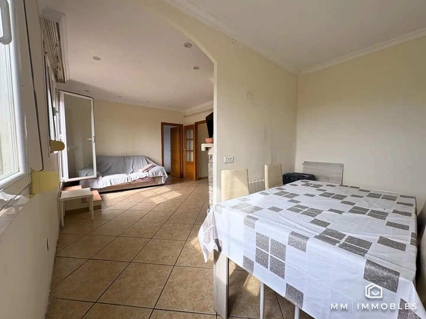 Esszimmer von Dachboden zum Verkauf in Granollers mit Terrasse