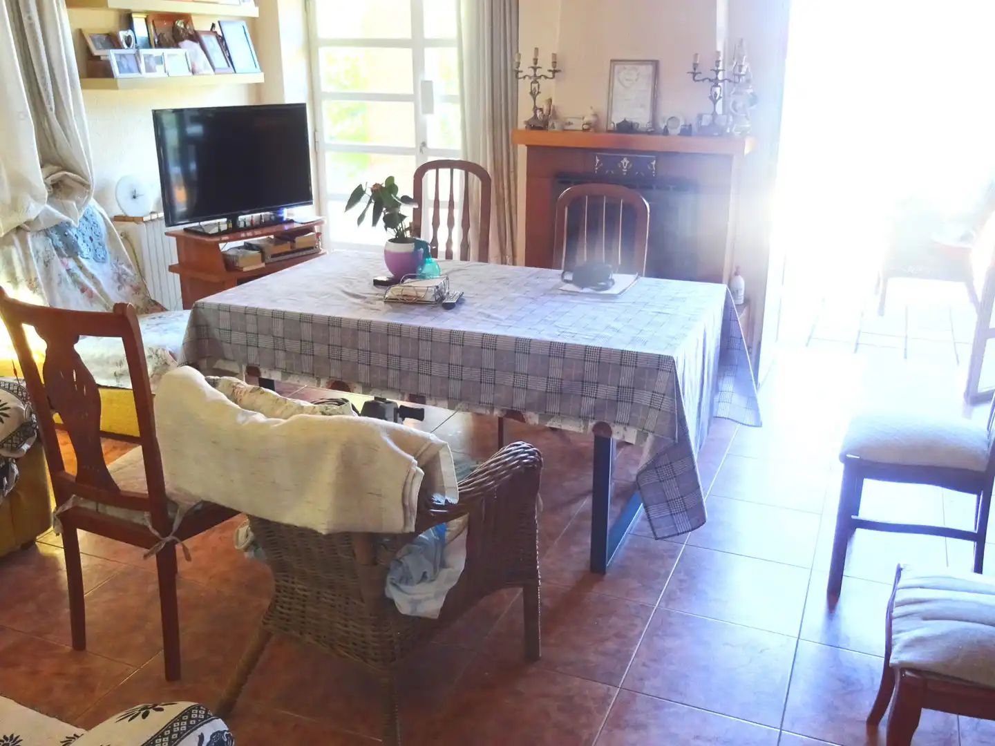 Menjador de Casa o xalet en venda en Tres Cantos amb Calefacció i Terrassa