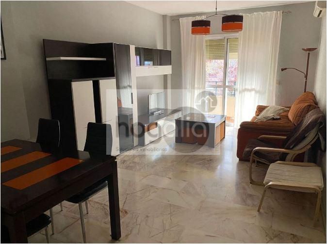 Living room of Flat to rent in  Sevilla Capital  with Air Conditioner, Terrace and Furnished