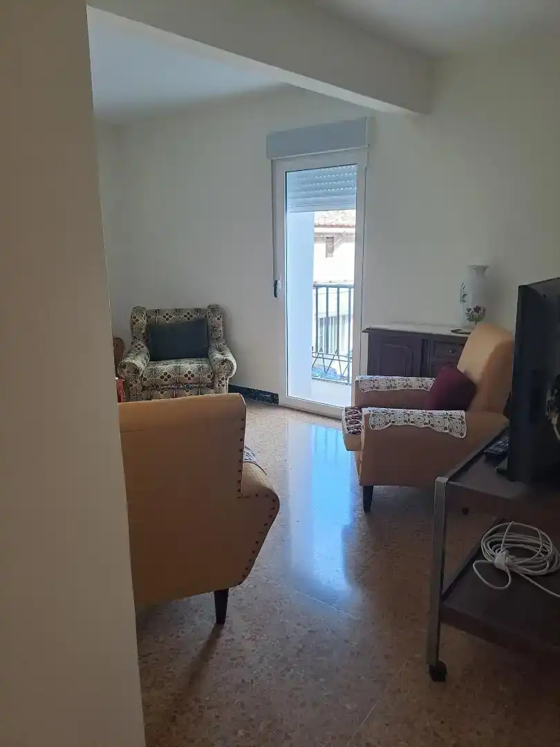 Sala d'estar de Casa adosada en venda en La Vall d'Ebo amb Jardí privat, Traster i Moblat
