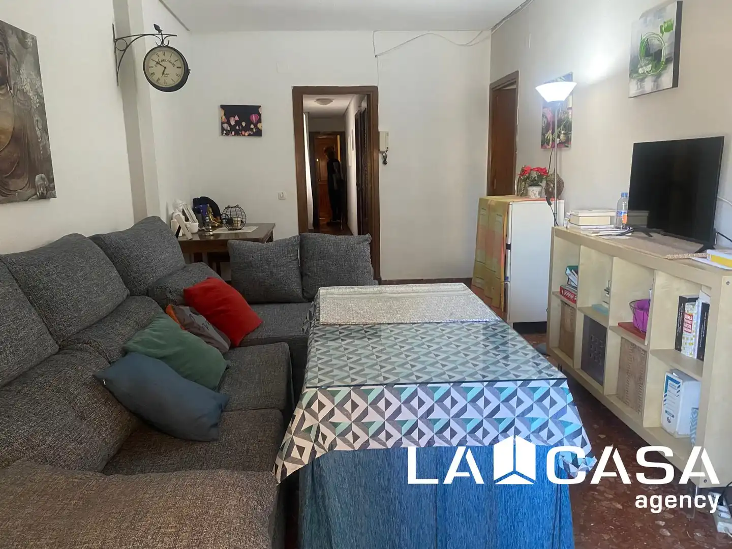 Wohnzimmer von Wohnung zum Verkauf in Dos Hermanas mit Klimaanlage und Terrasse