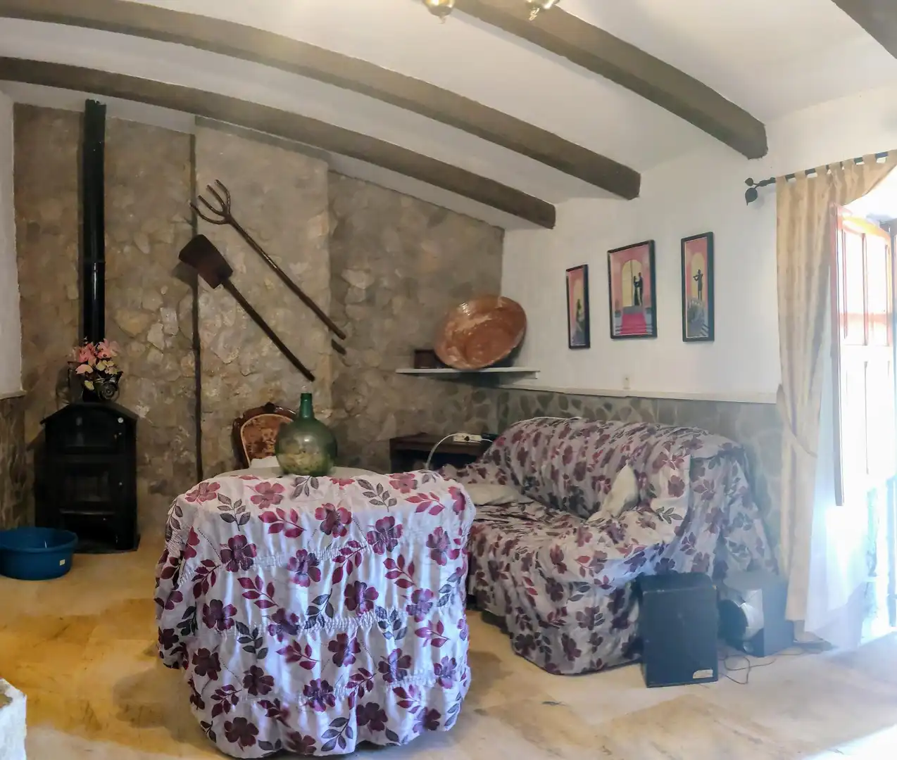 Sala de estar de Casa o chalet en venta en Chercos