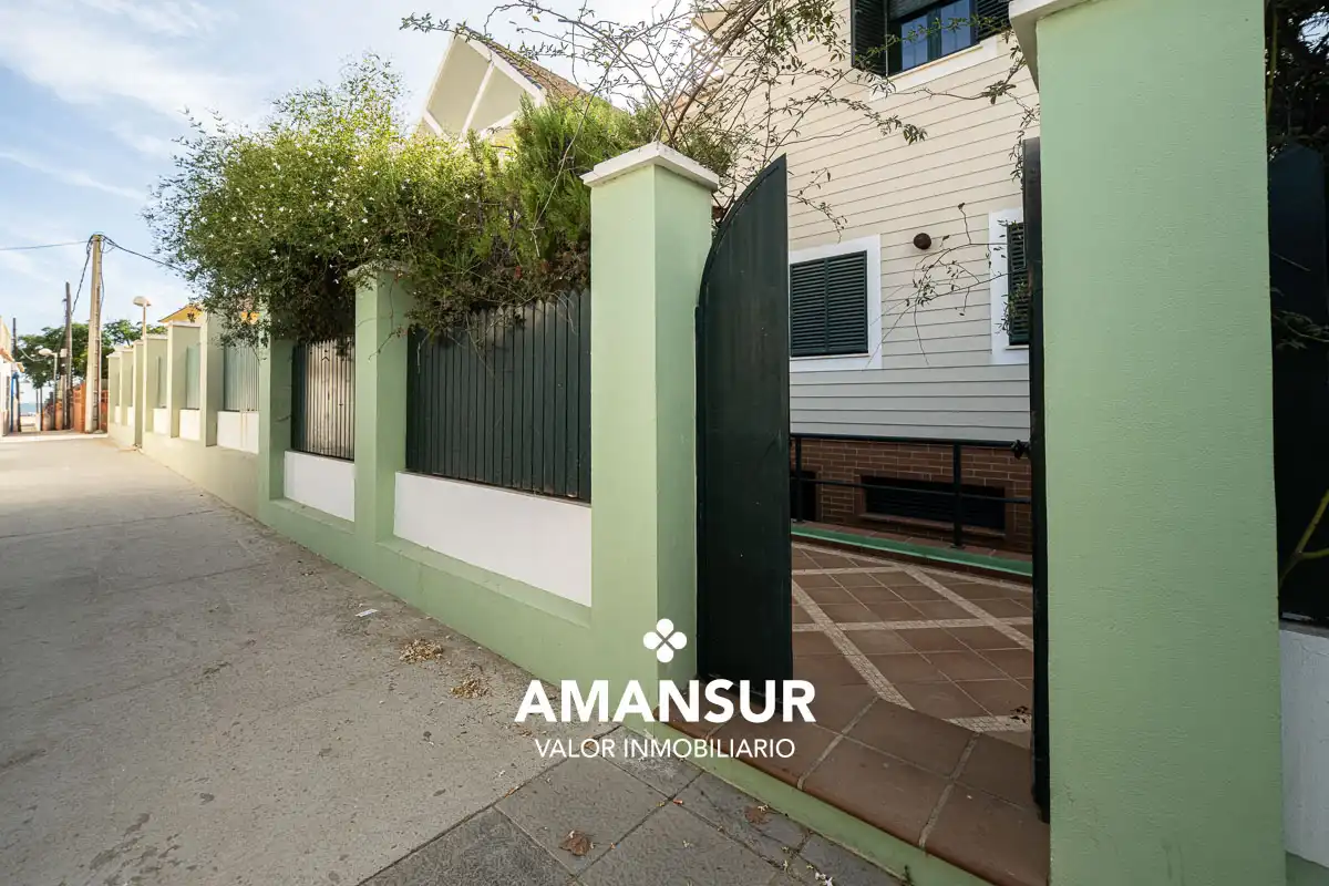 Exterior view of Houses for sale in Punta Umbría  with Heating, Terrace and Swimming Pool