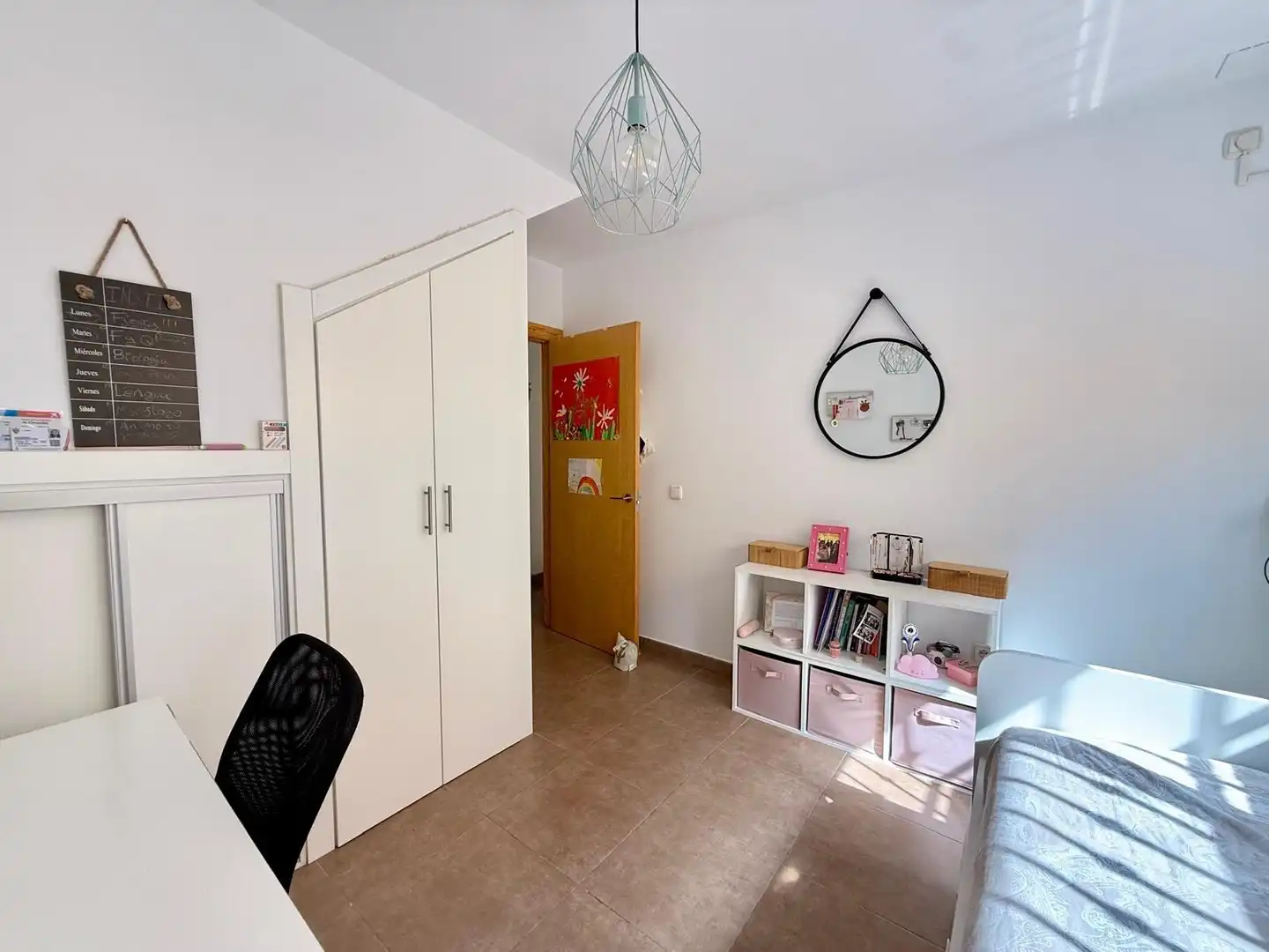Schlafzimmer von Maisonette zum Verkauf in Vícar mit Klimaanlage, Heizung und Abstellraum