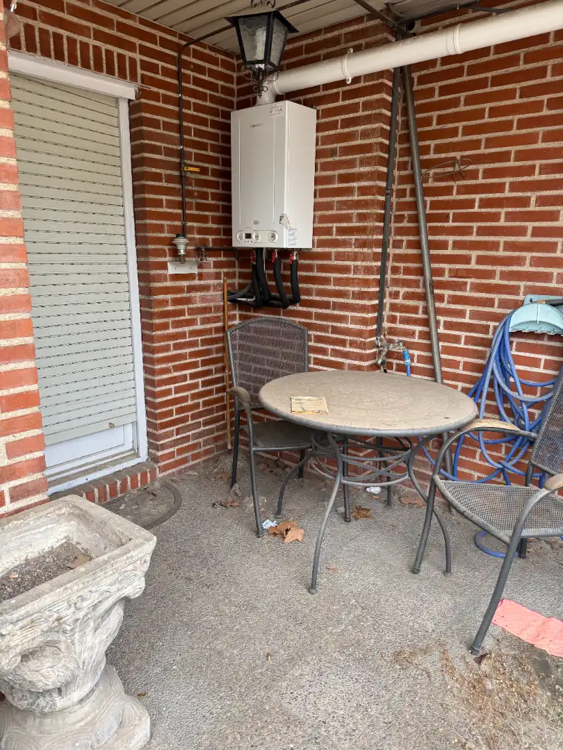 Terraza de Casa adosada en venta en Utebo con Aire acondicionado, Calefacción y Jardín privado