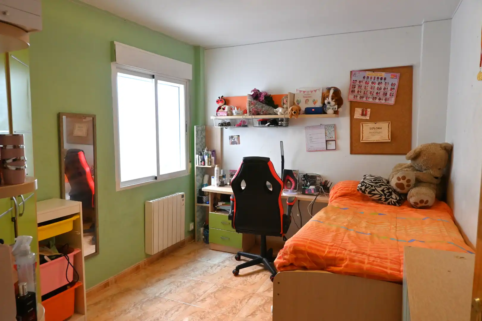 Schlafzimmer von Wohnung zum Verkauf in Las Gabias mit Klimaanlage, Abstellraum und Möbliert