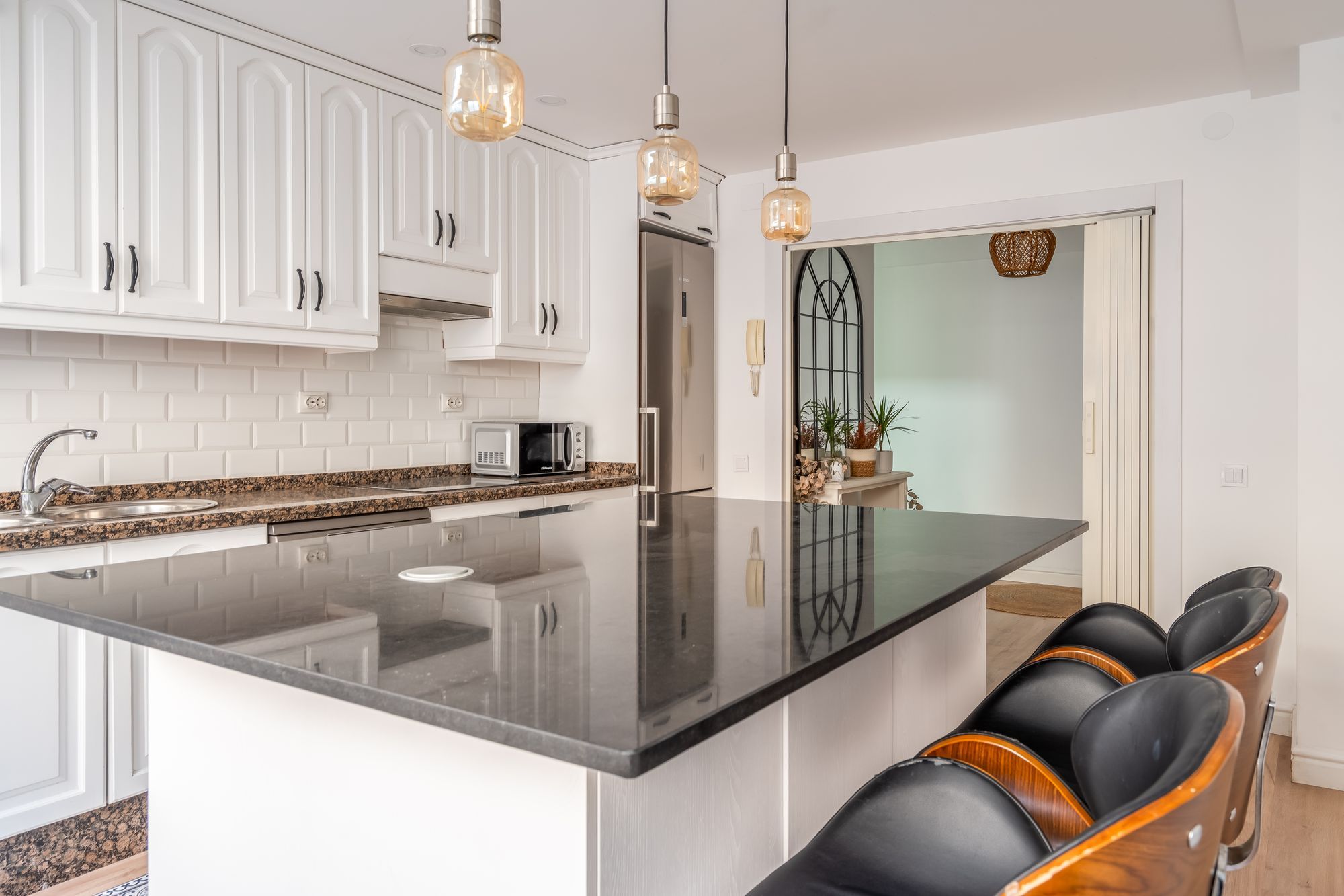 Cocina de Apartamento en venta en Málaga Capital