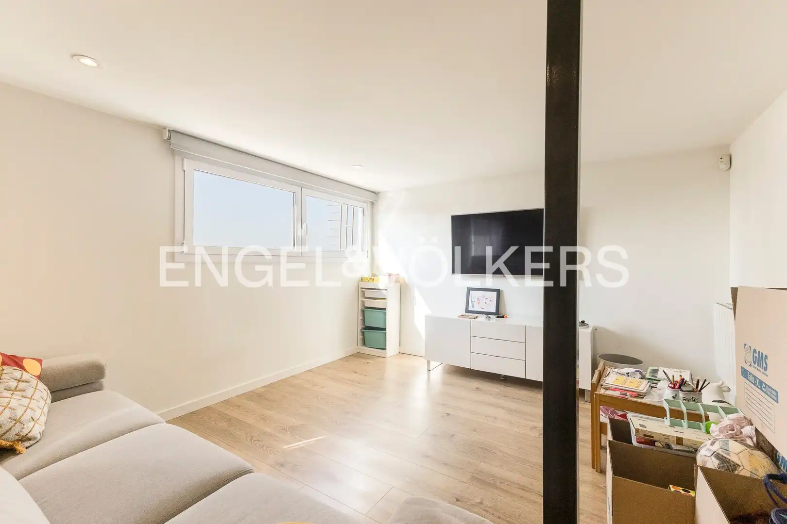 Living room of Attic for sale in Barcelona  with Heating