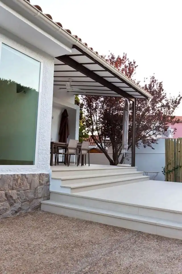 Terraza de Casa o chalet en venta en Benicasim / Benicàssim con Aire acondicionado, Jardín privado y Terraza
