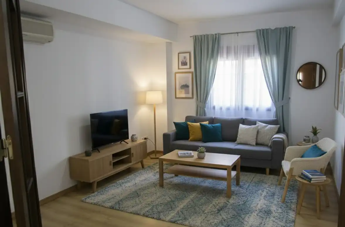 Sala d'estar de Pis en venda en Dos Hermanas