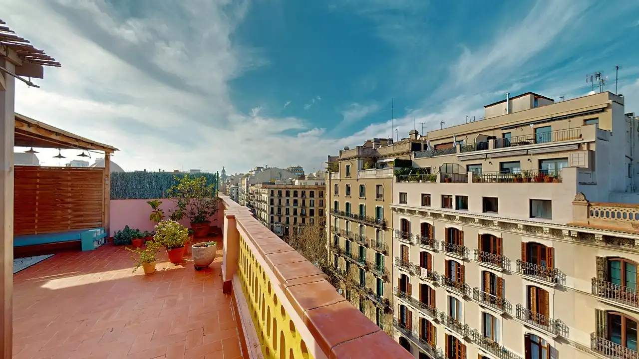 Terrassa de Àtic en venda en Barcelona amb Aire condicionat i Terrassa