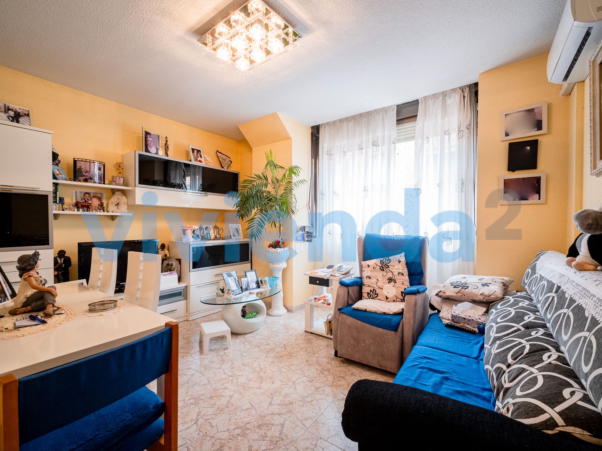 Bedroom of Flat for sale in  Madrid Capital  with Air Conditioner, Heating and Balcony
