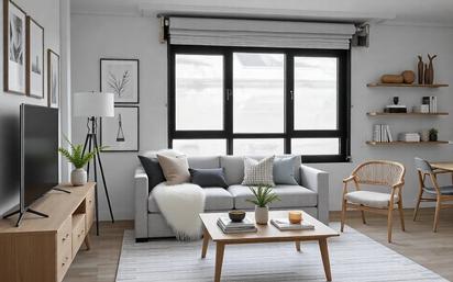 Living room of Flat for sale in A Laracha    with Storage room