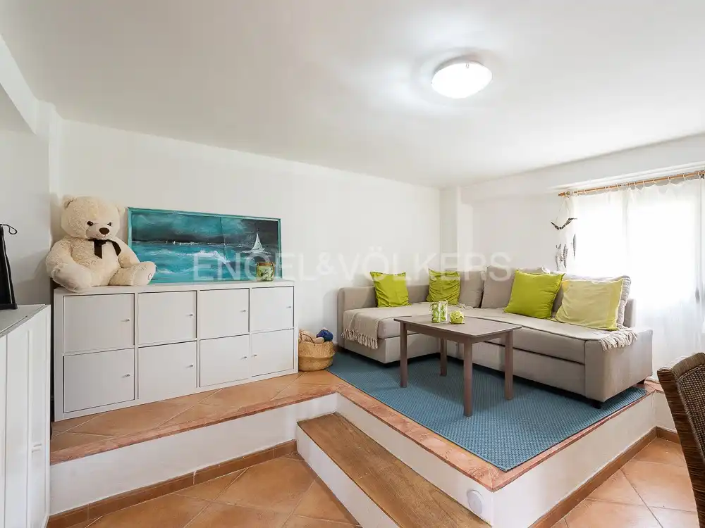Sala d'estar de Casa o xalet en venda en Alberic amb Aire condicionat, Calefacció i Jardí privat