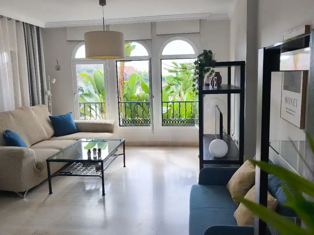 Living room of Flat for rent in Elviria - Cabopino