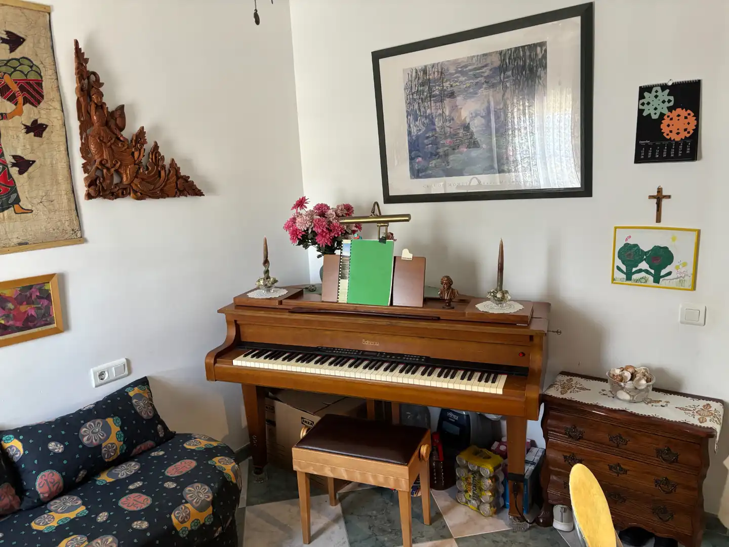 Sala de estar de Apartamento en venta en Torrox con Aire acondicionado, Calefacción y Terraza