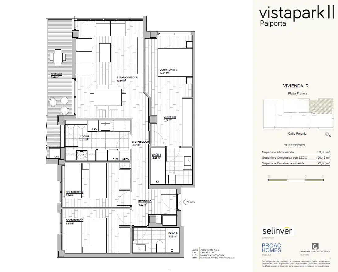 Piso con ascensor en venta en Polonia 23, imagen 2