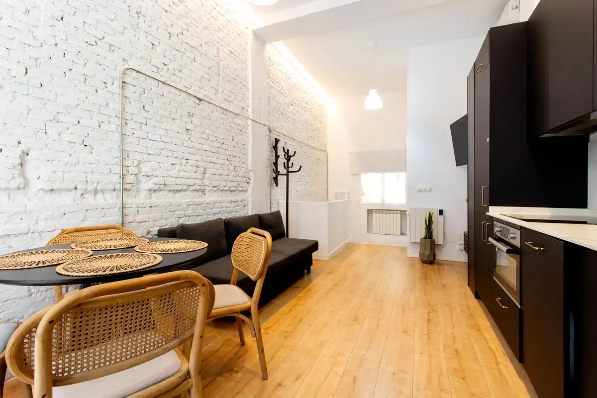 Wohnzimmer von Maisonette zum Verkauf in Madrid mit Klimaanlage und Heizung