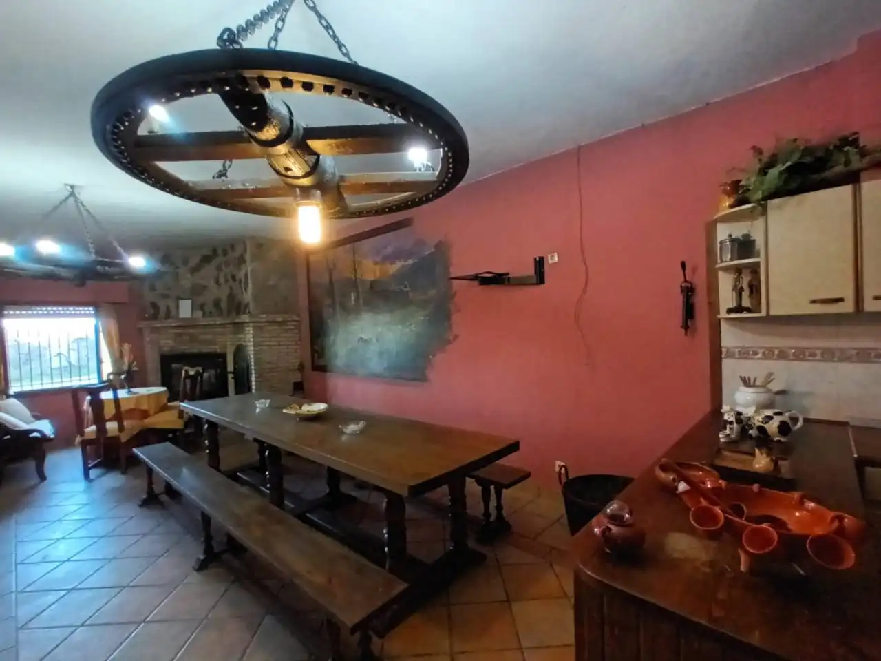 Comedor de Casa o chalet en venta en Alberite con Terraza y Amueblado