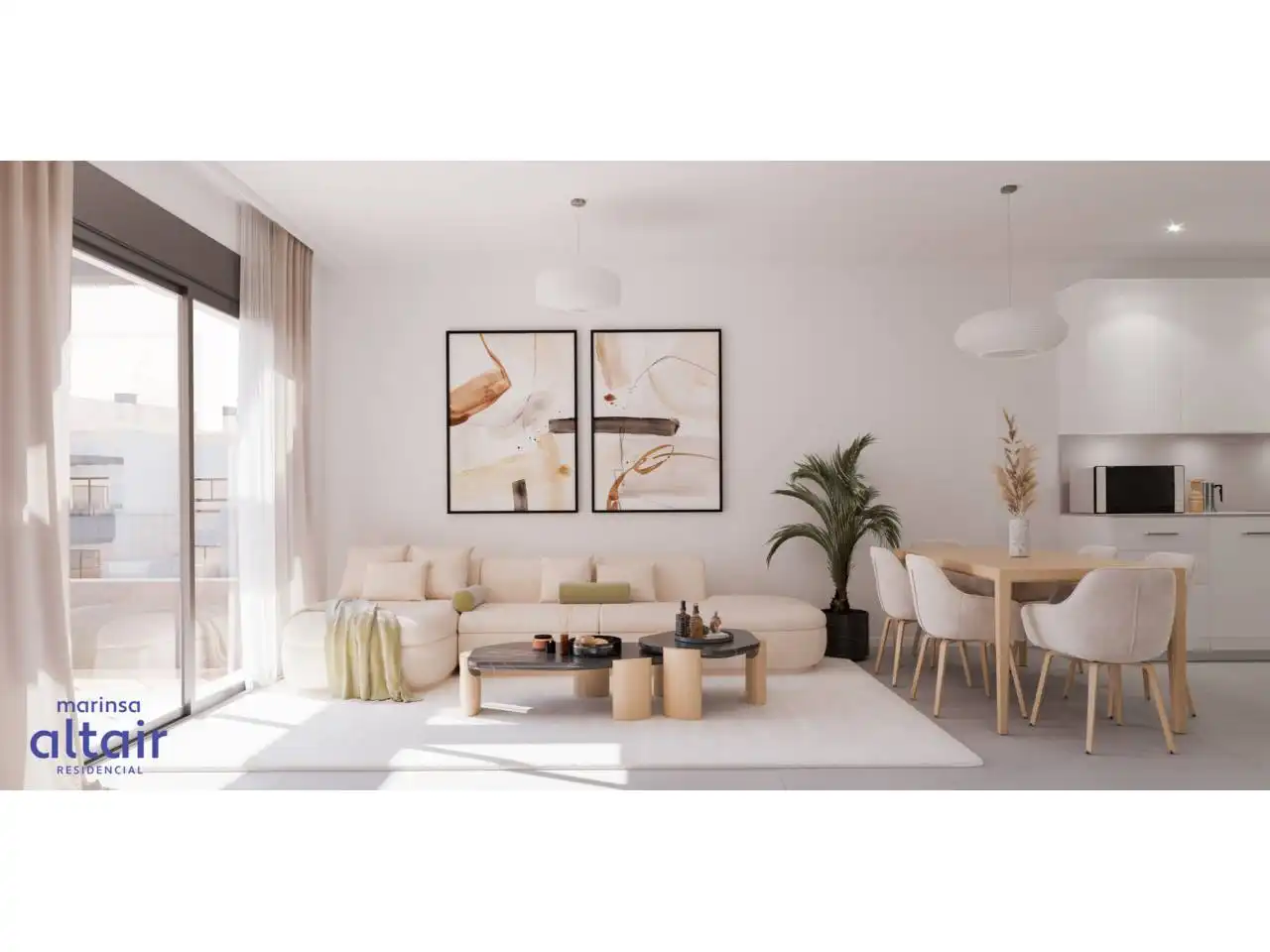Sala de estar de Piso en venta en Torrox con Terraza, Trastero y Piscina comunitaria