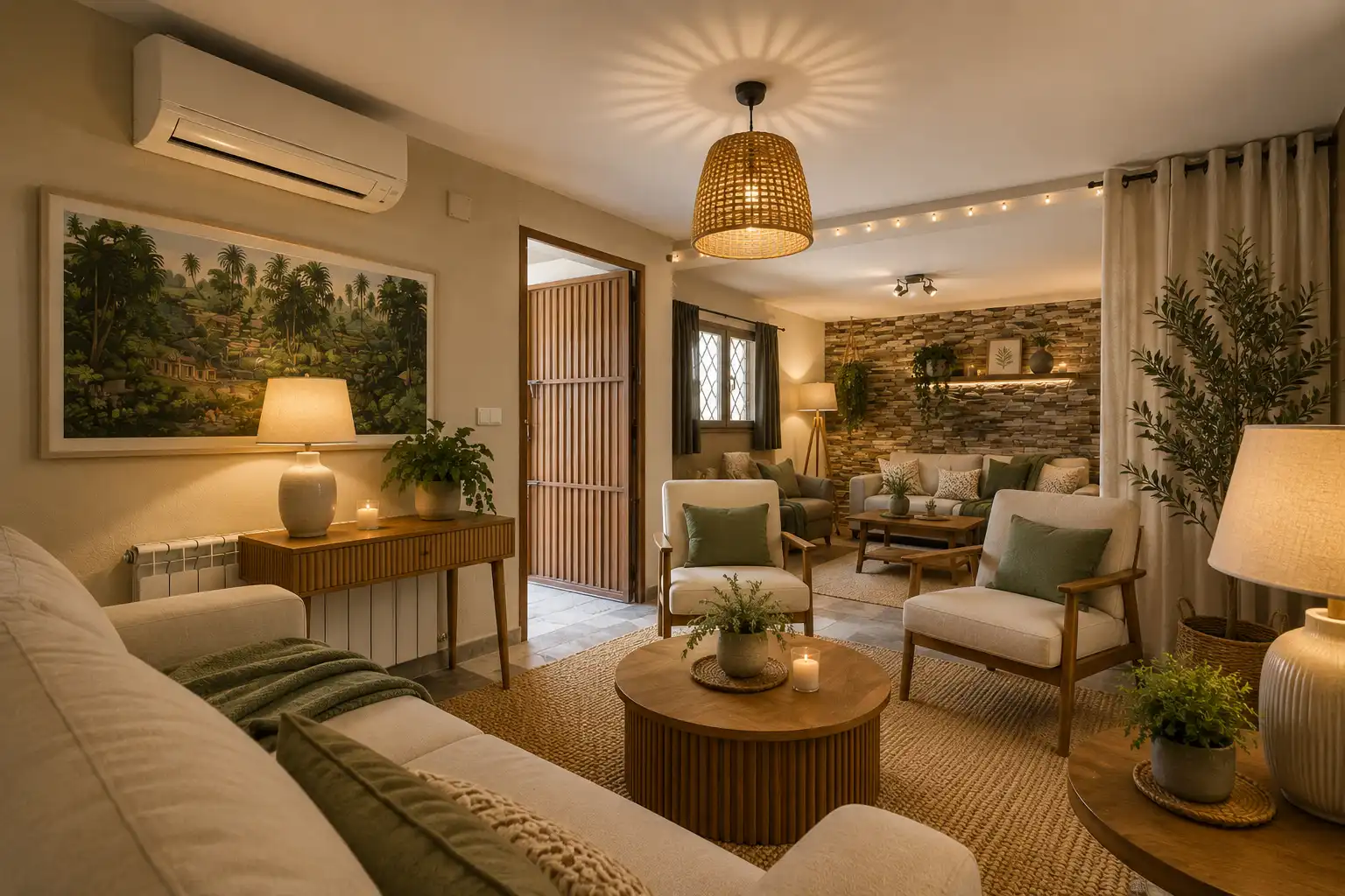 Living room of Houses for sale in Valdemorillo  with Heating, Private garden and Terrace