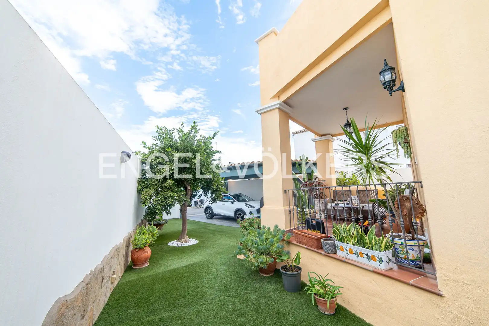Terrace of Country homes for sale in San Fernando  with Heating, Private garden and Swimming Pool
