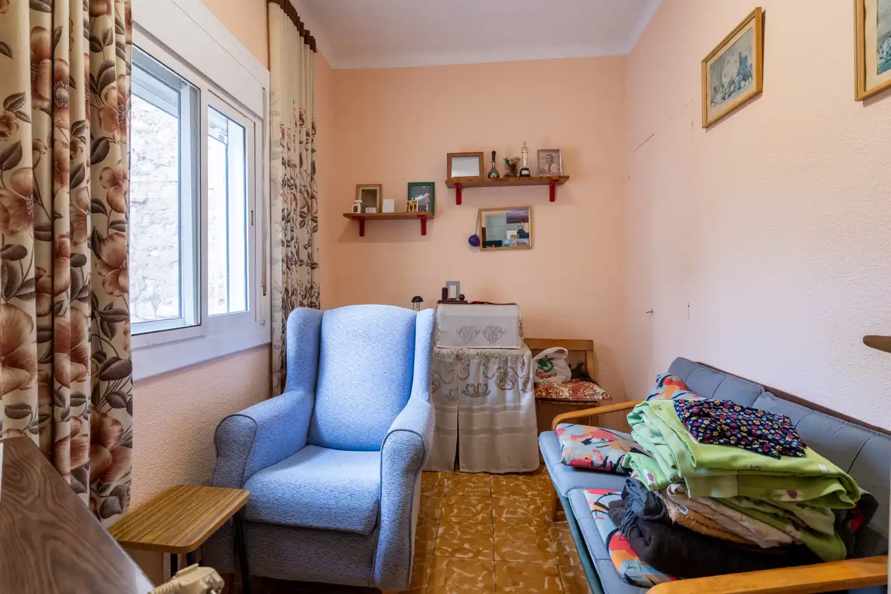 Living room of Houses for sale in Tortosa  with Heating, Terrace and Furnished
