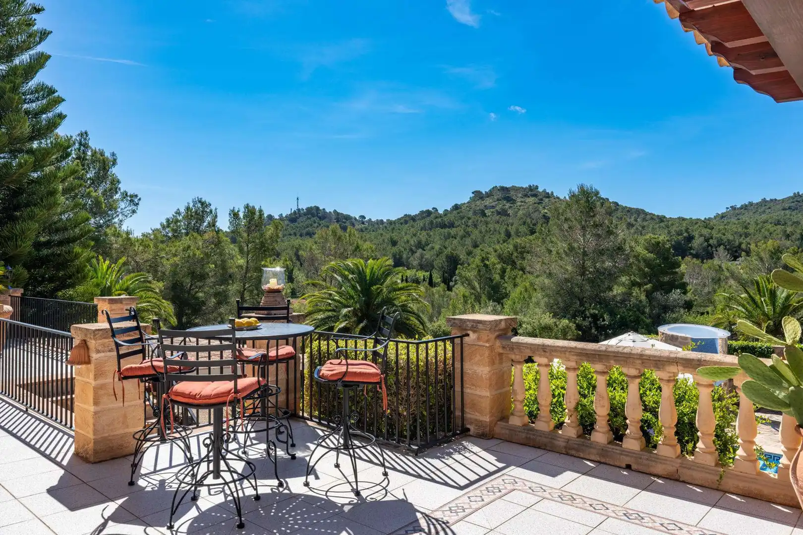 Terraza de Finca rústica en venta en Capdepera con Aire acondicionado, Calefacción y Piscina