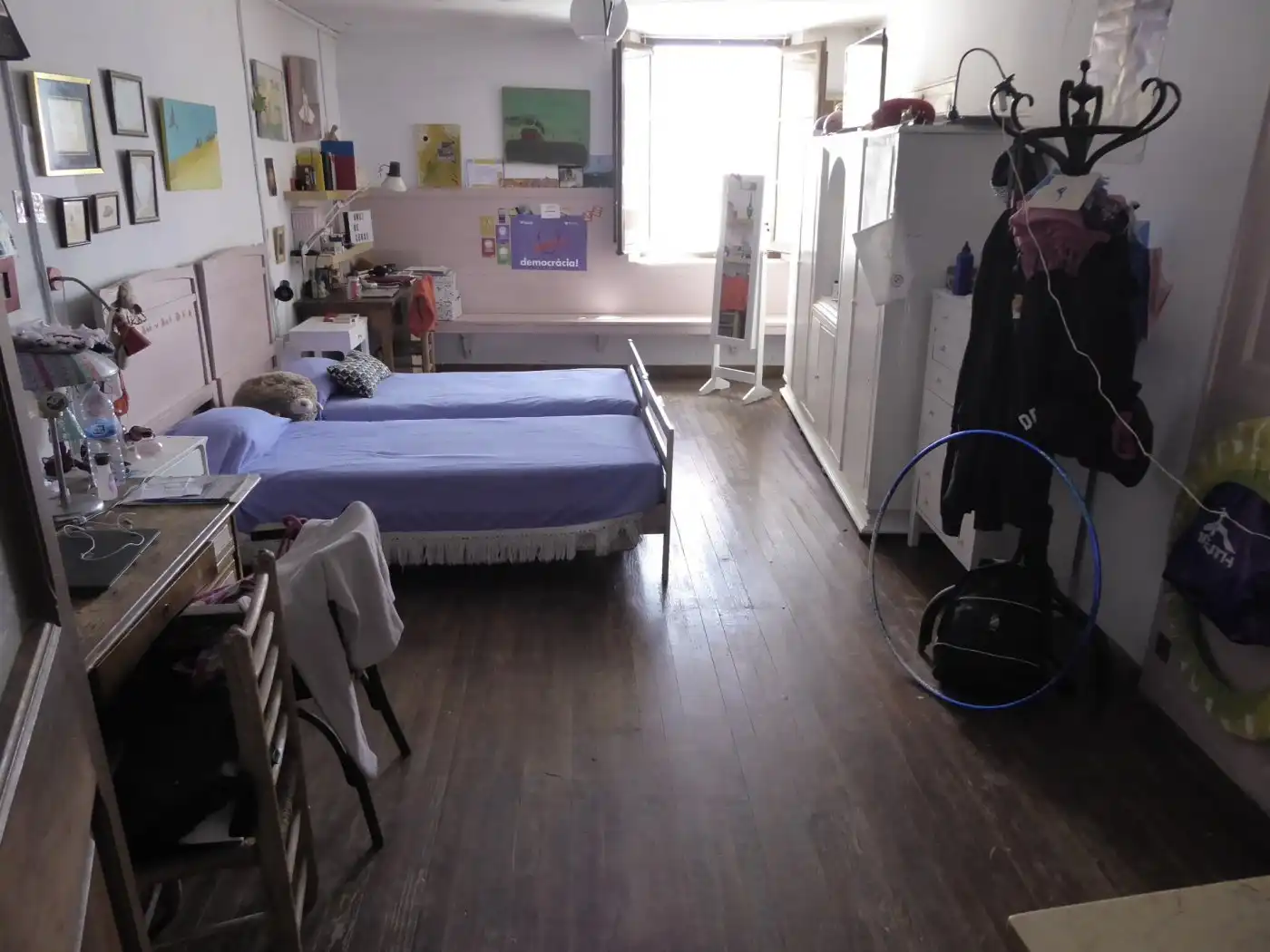 Habitación de Finca rústica en venta en Sant Martí de Tous con Aire acondicionado, Calefacción y Jardín privado