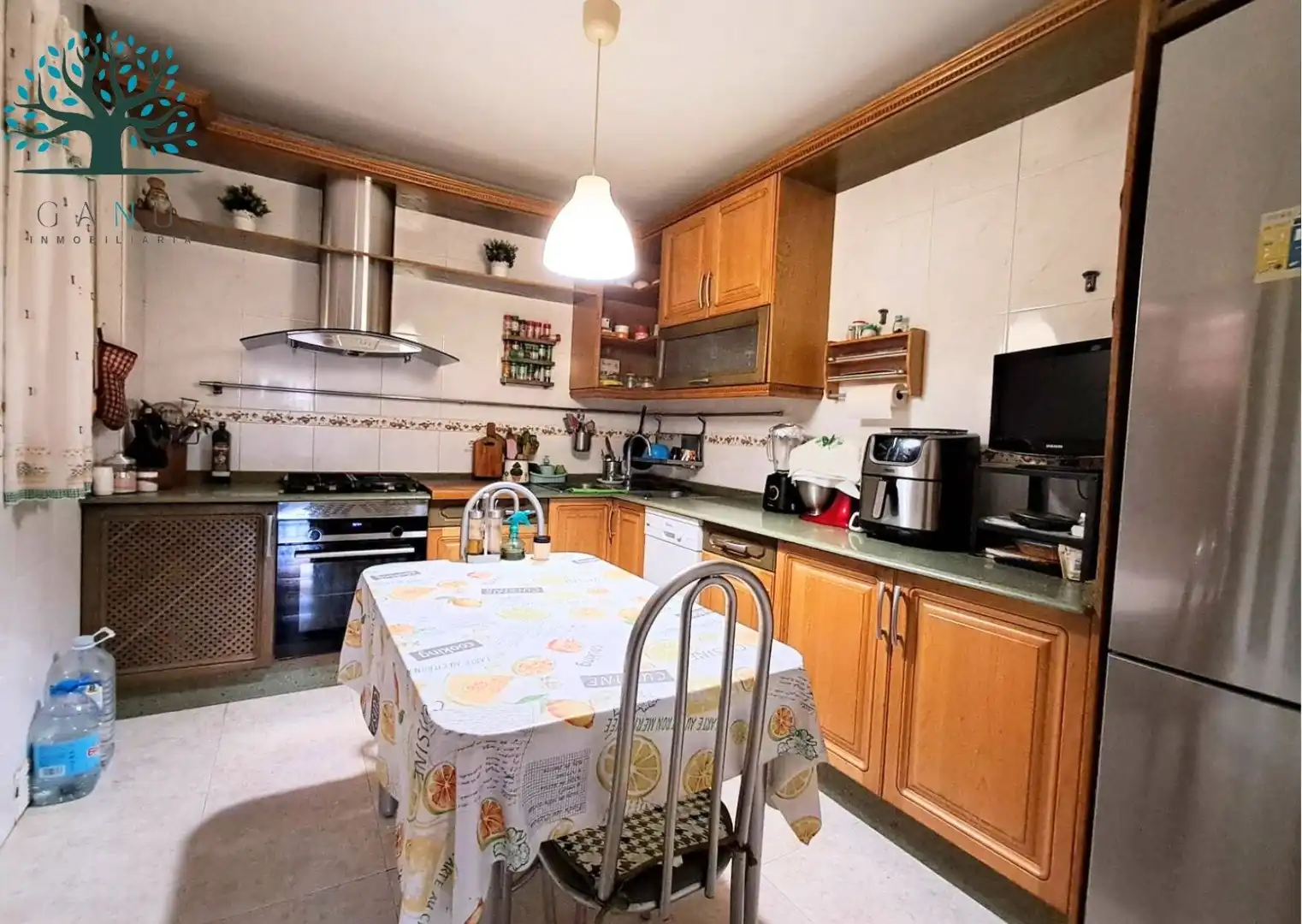Cuina de Dúplex en venda en Mazarrón amb Aire condicionat, Jardí privat i Terrassa