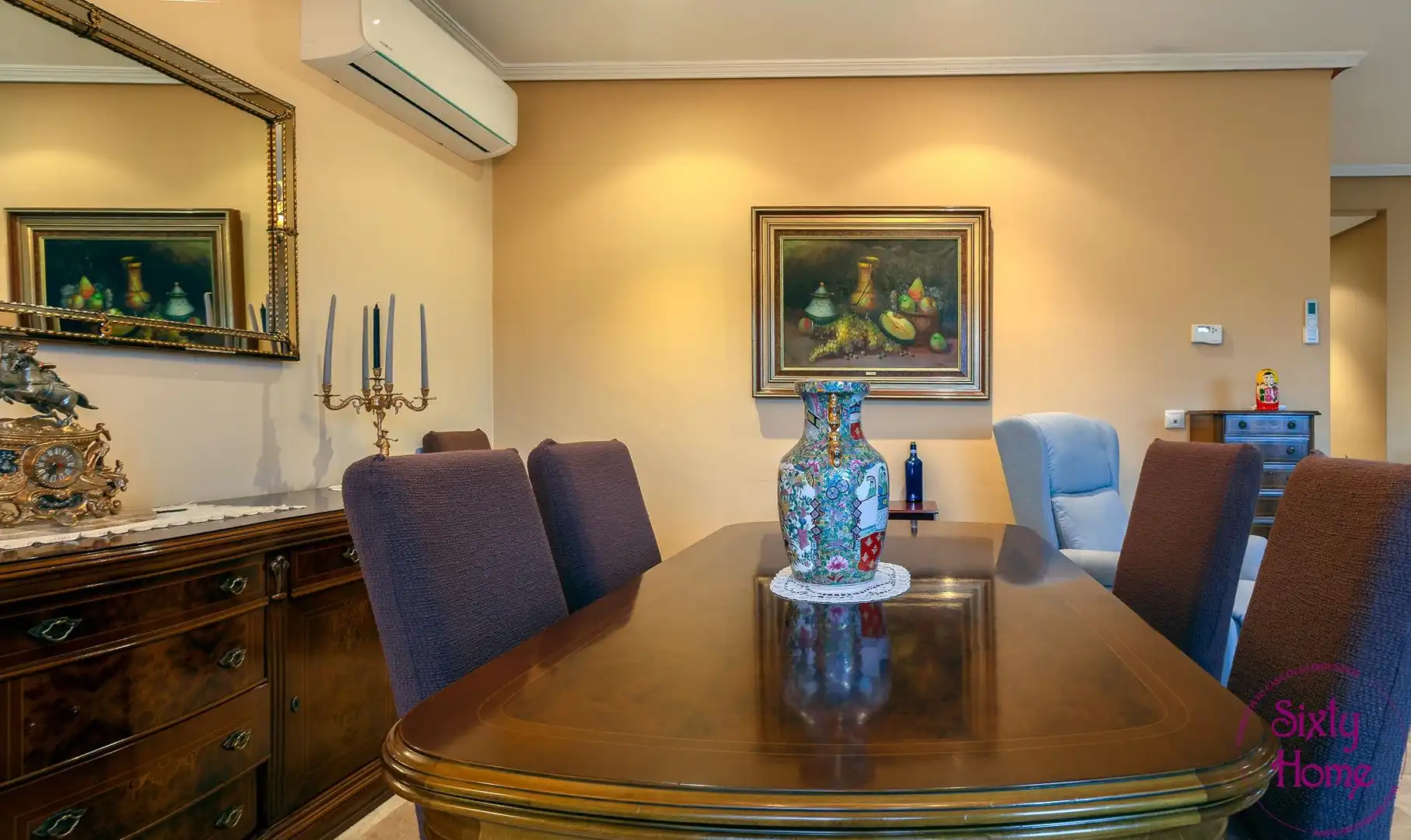 Dining room of Houses for sale in Zaragoza  with Heating, Private garden and Terrace