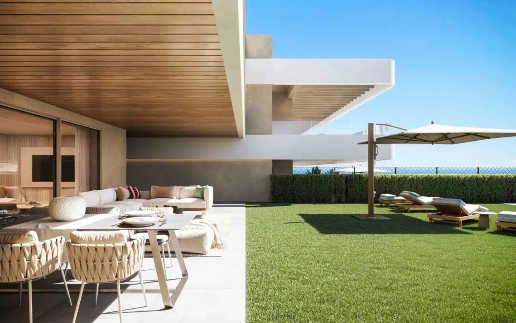 Terraza de Apartamento en venta en Estepona con Terraza