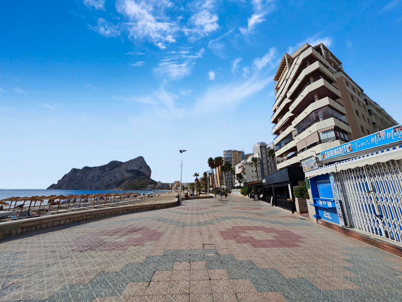 Exterior view of Apartment for sale in Calpe / Calp  with Air Conditioner, Terrace and Furnished