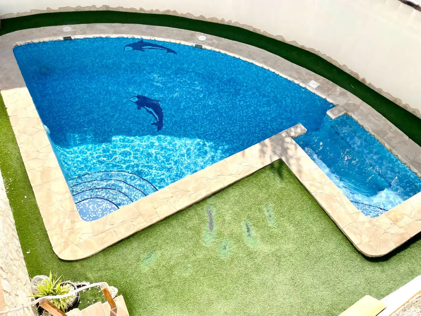 Swimming pool of Houses for rent in San Fulgencio  with Air Conditioner, Heating and Private garden