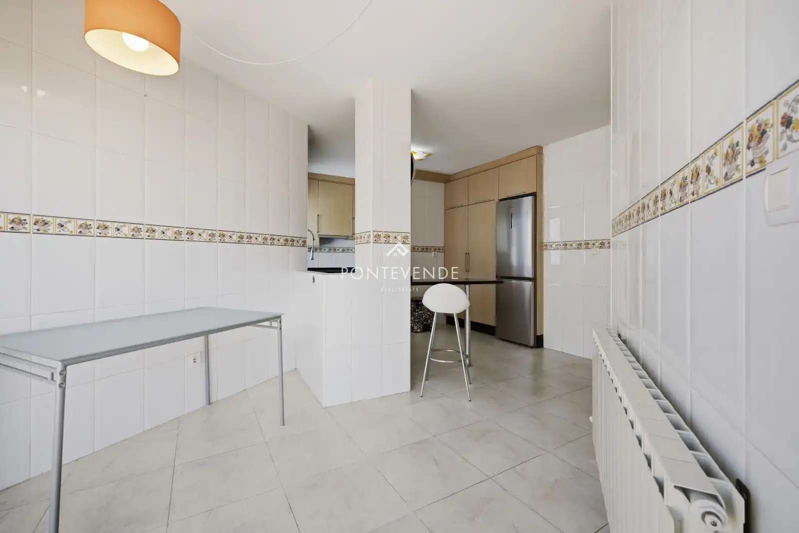 Kitchen of Attic for sale in Marín  with Heating, Parquet flooring and Terrace