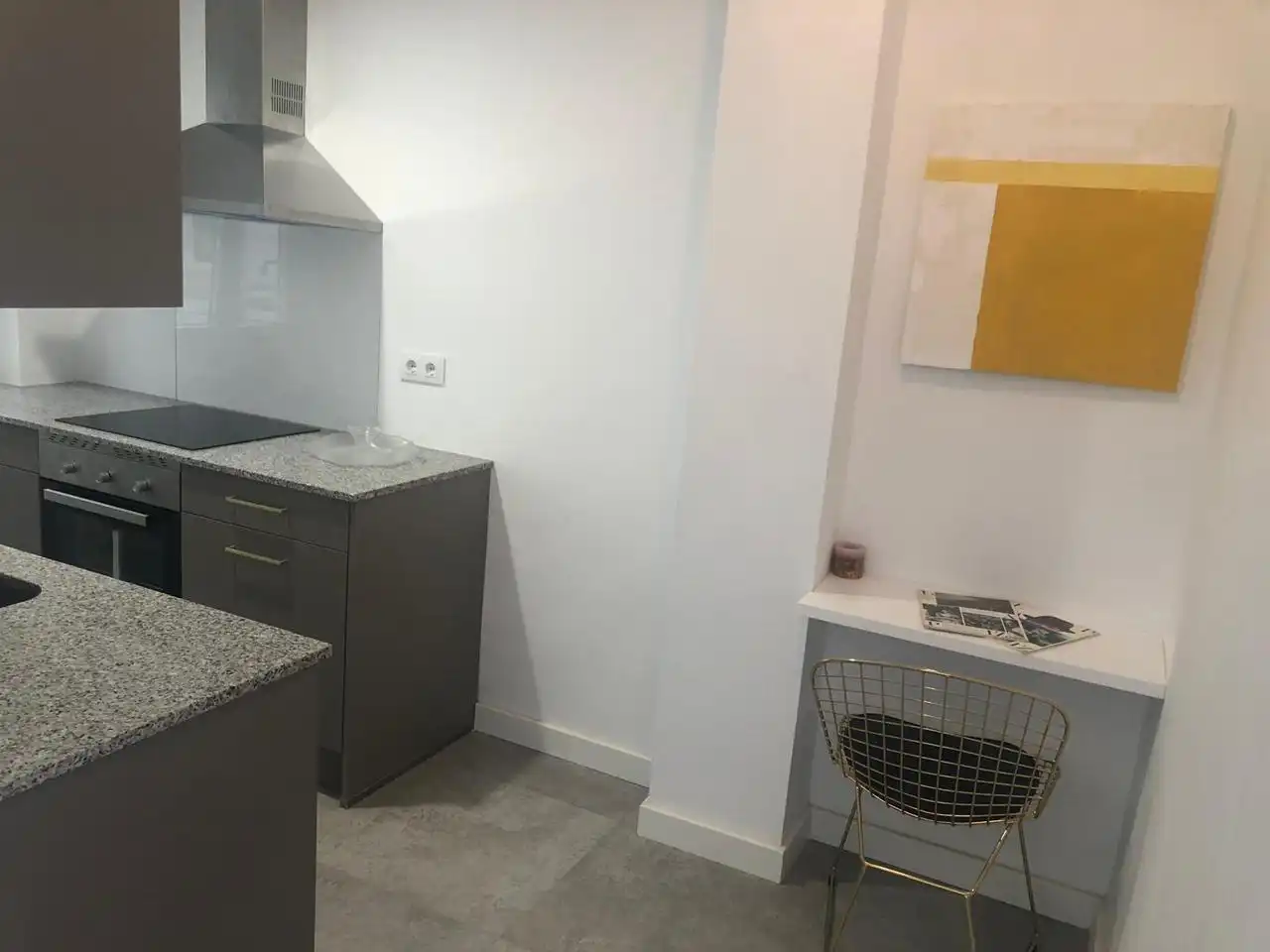 Kitchen of Flat for rent in Zaragoza  with Heating, Parquet flooring and Furnished