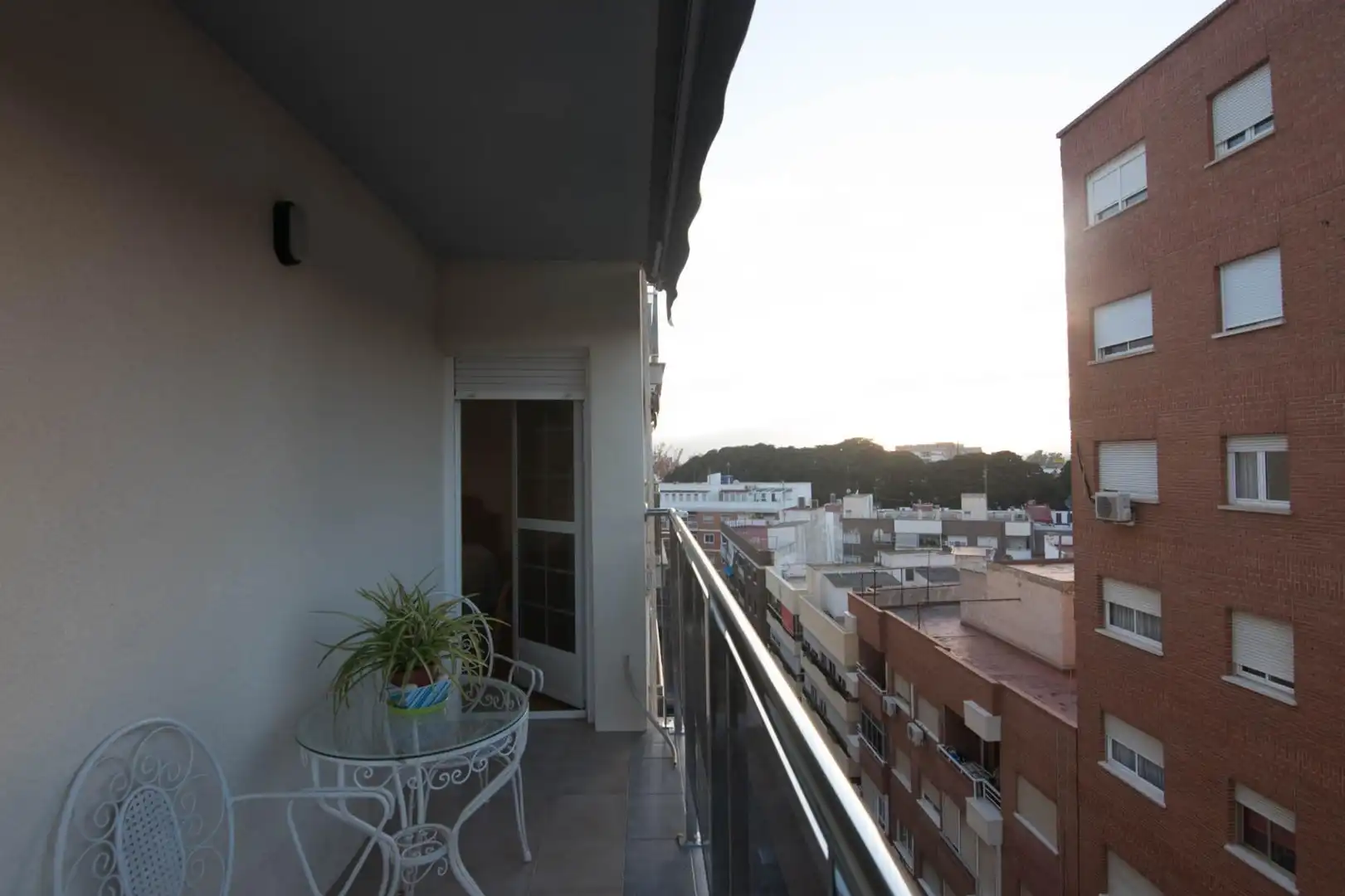 Terrasse von Wohnung zur Miete in Murcia mit Heizung, Parkett und Terrasse