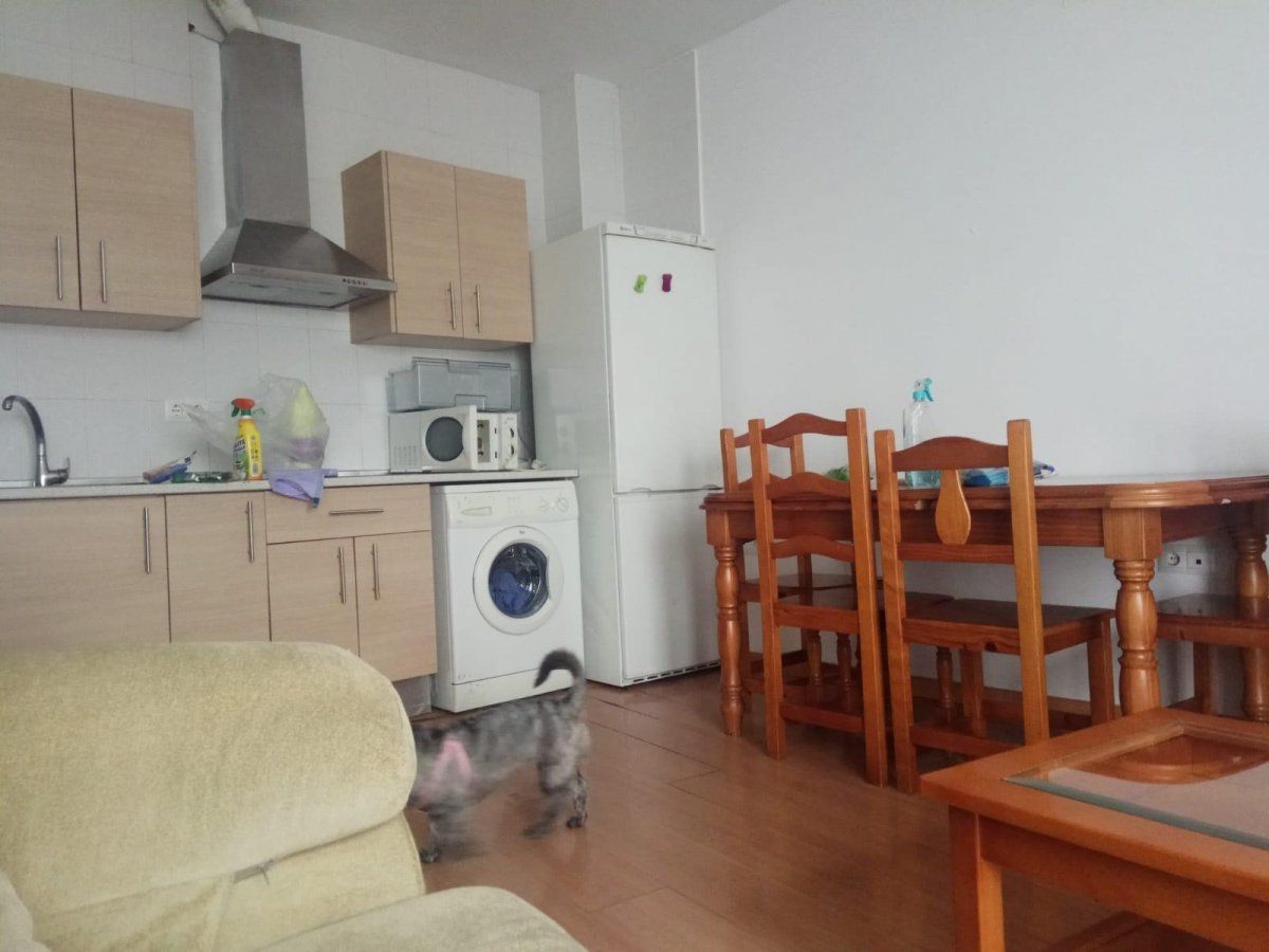 Kitchen of Flat to rent in  Granada Capital  with Heating, Parquet flooring and Terrace