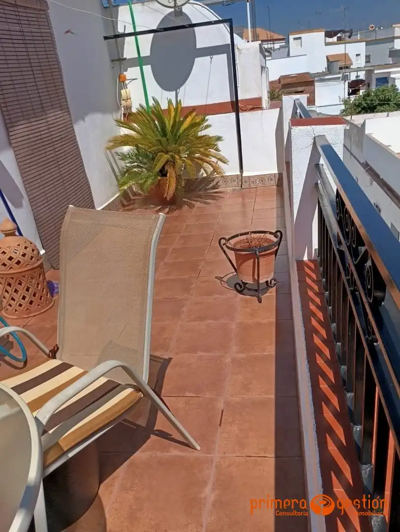 Terraza de Dúplex en venta en Lora del Río con Aire acondicionado, Trastero y Balcón