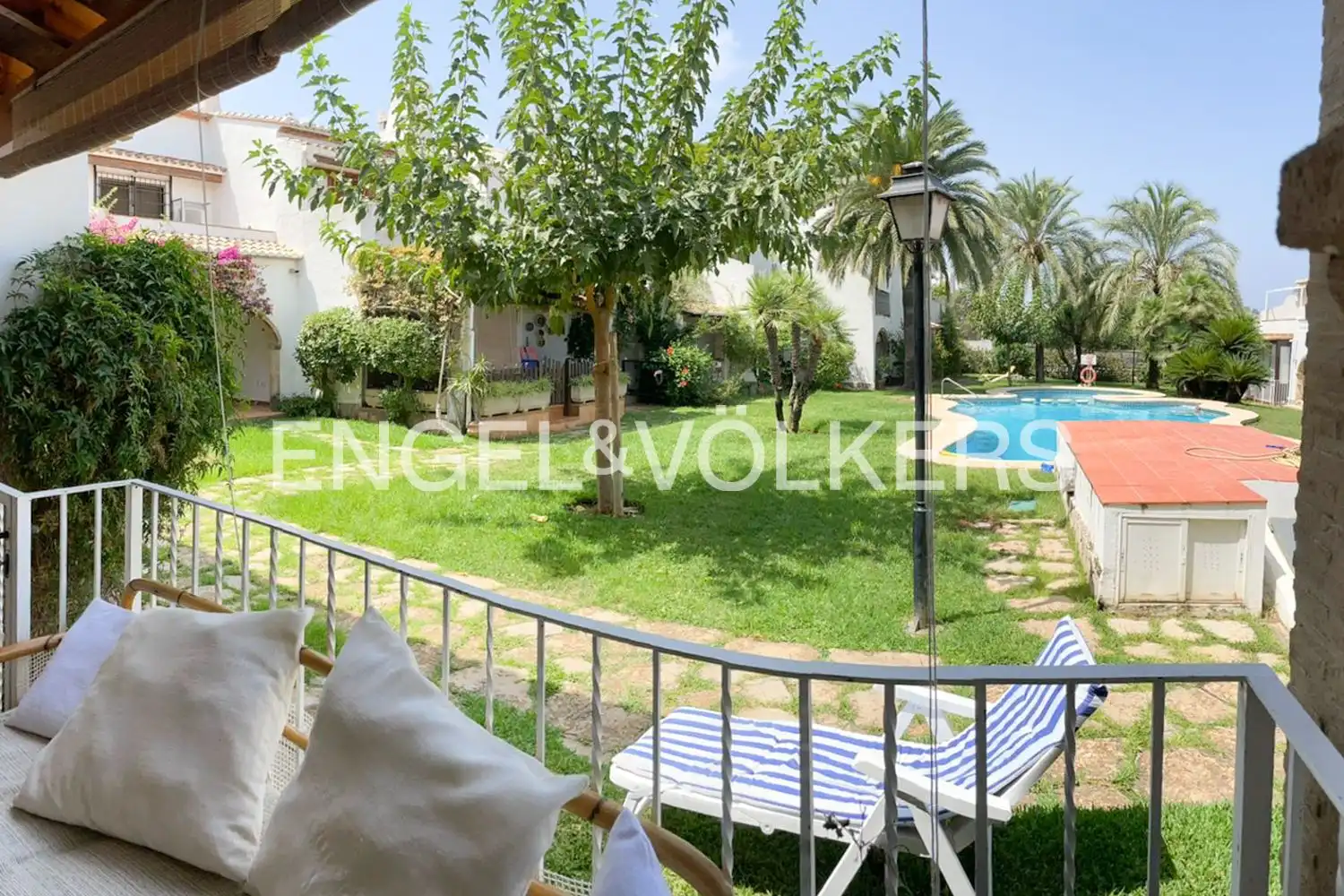 Terraza de Casa o chalet en venta en Dénia con Aire acondicionado, Calefacción y Jardín privado