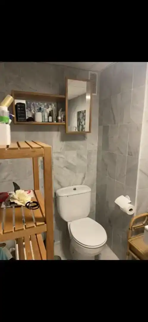 Bathroom of Flat for rent in Almuñécar  with Air Conditioner, Furnished and Oven