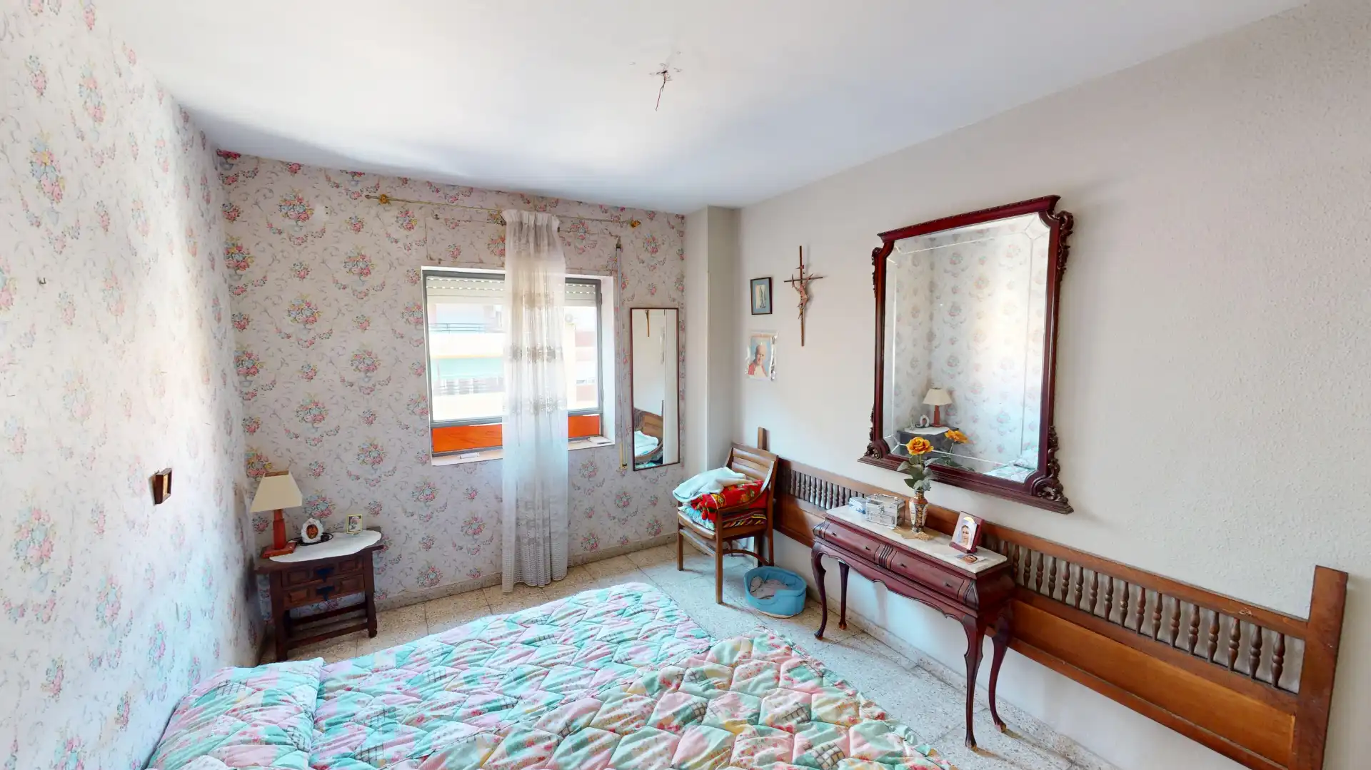 Bedroom of Flat for sale in Alicante / Alacant  with Air Conditioner, Furnished and Balcony