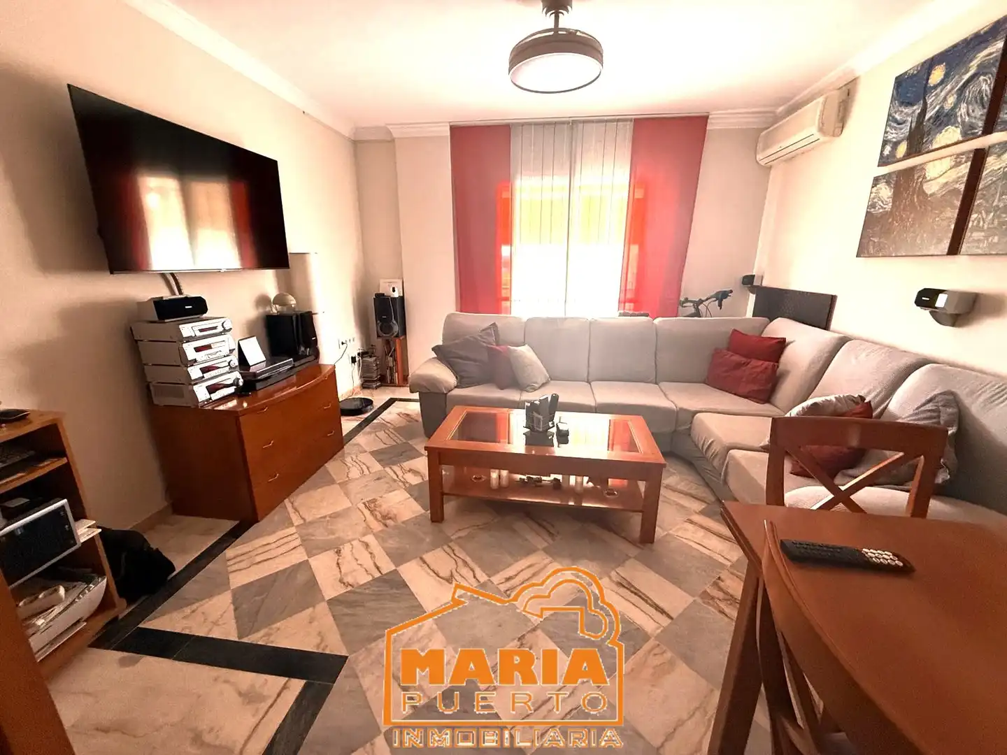 Living room of Flat for sale in Málaga  with Air Conditioner