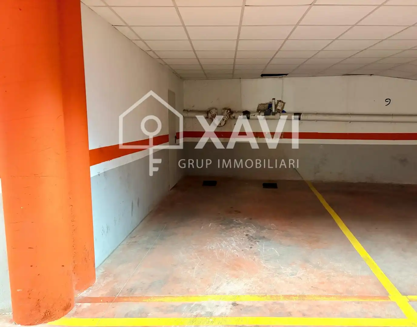 Parking of Flat for sale in Igualada  with Air Conditioner, Heating and Private garden